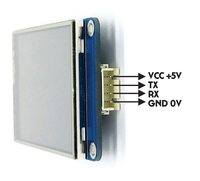 3.5 Inch Nextion Tft Hmi Lcd Touchscreen Nx4832t035