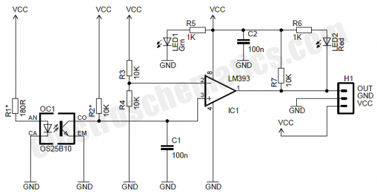 motor speed sensor module circuit