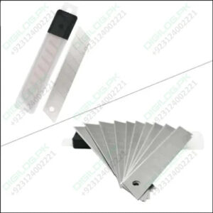 Paper Cutter Knife Blade in Plastic Tube Packing 10 PCS