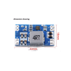 Alternative view of MINI560 DC-DC 12V 5A, Step-Down Stabilized, voltage source module