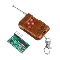 4 Channel Wireless Four Button RF Remote Control Transceiver Module (Mode: Non Locking)