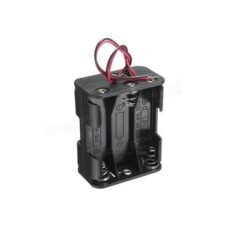 Alternative view of 6 x AA Battery Holder Box (Back-to-Back) Without Cover