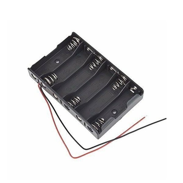 6 x 1.5V AA Battery Holder Without Cover - Image 2