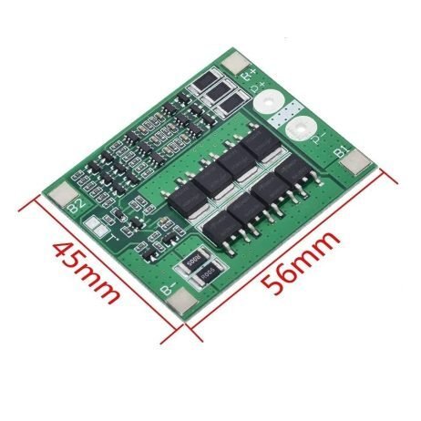 3S 12V 25A 18650 Lithium Battery Protection Board - Image 3