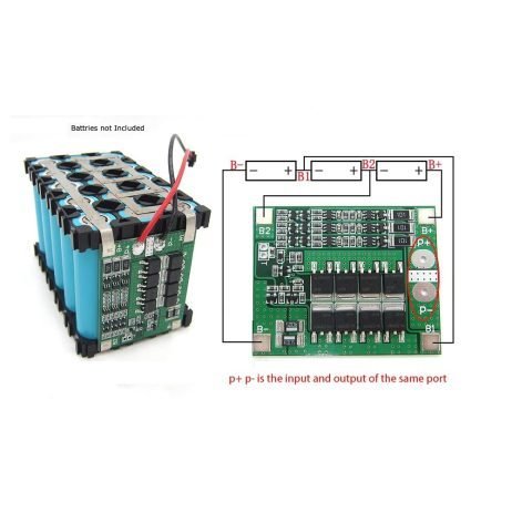 3S 12V 25A 18650 Lithium Battery Protection Board - Image 4