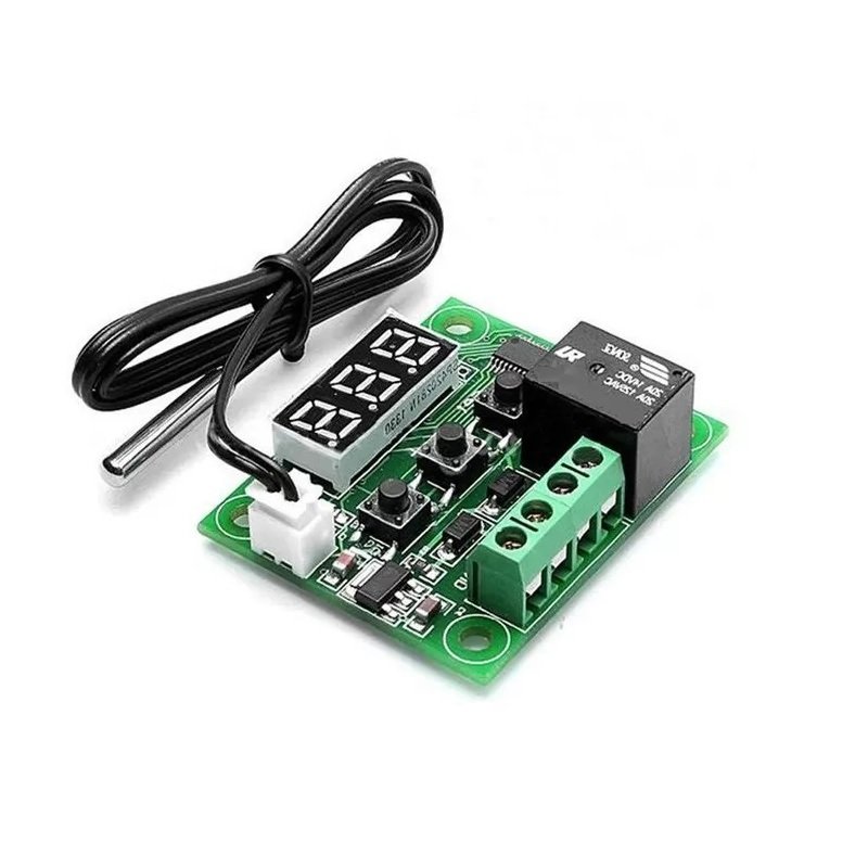 XH W1209 12V Digital Temperature Controller Module W/ Display and NTC Temp Sensor - Image 2