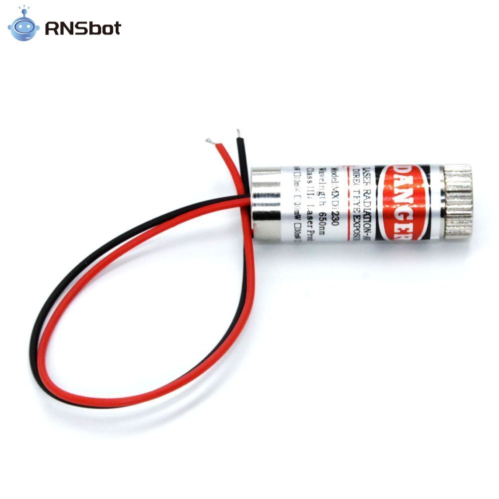 12mm 5mW Red Point Laser Module MXD1230 Point Spot Size Adjustable Laser - Image 2