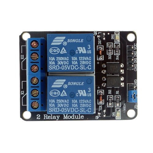 5V Dual Channel Relay Module with Optocoupler - Image 2
