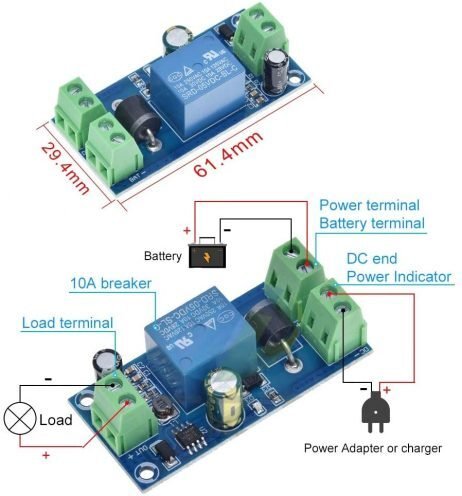 YX850 Power Failure, Automatic Switching, Standby Battery Lithium, Battery Module 5V-48V - Image 3