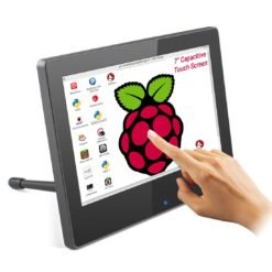 RC070P 7 Inch Raspberry Pi Monitor Touchscreen Capacitive IPS USB Powered Display