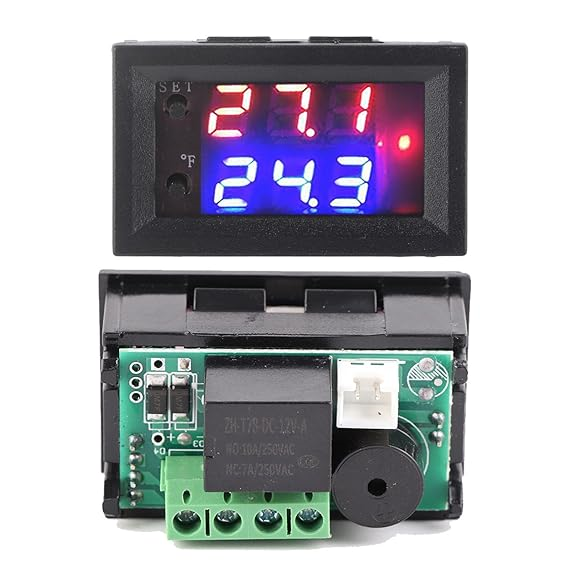 W1209WK DC12V LED Digital Thermostat Tempeature Controller Regulator - Image 2