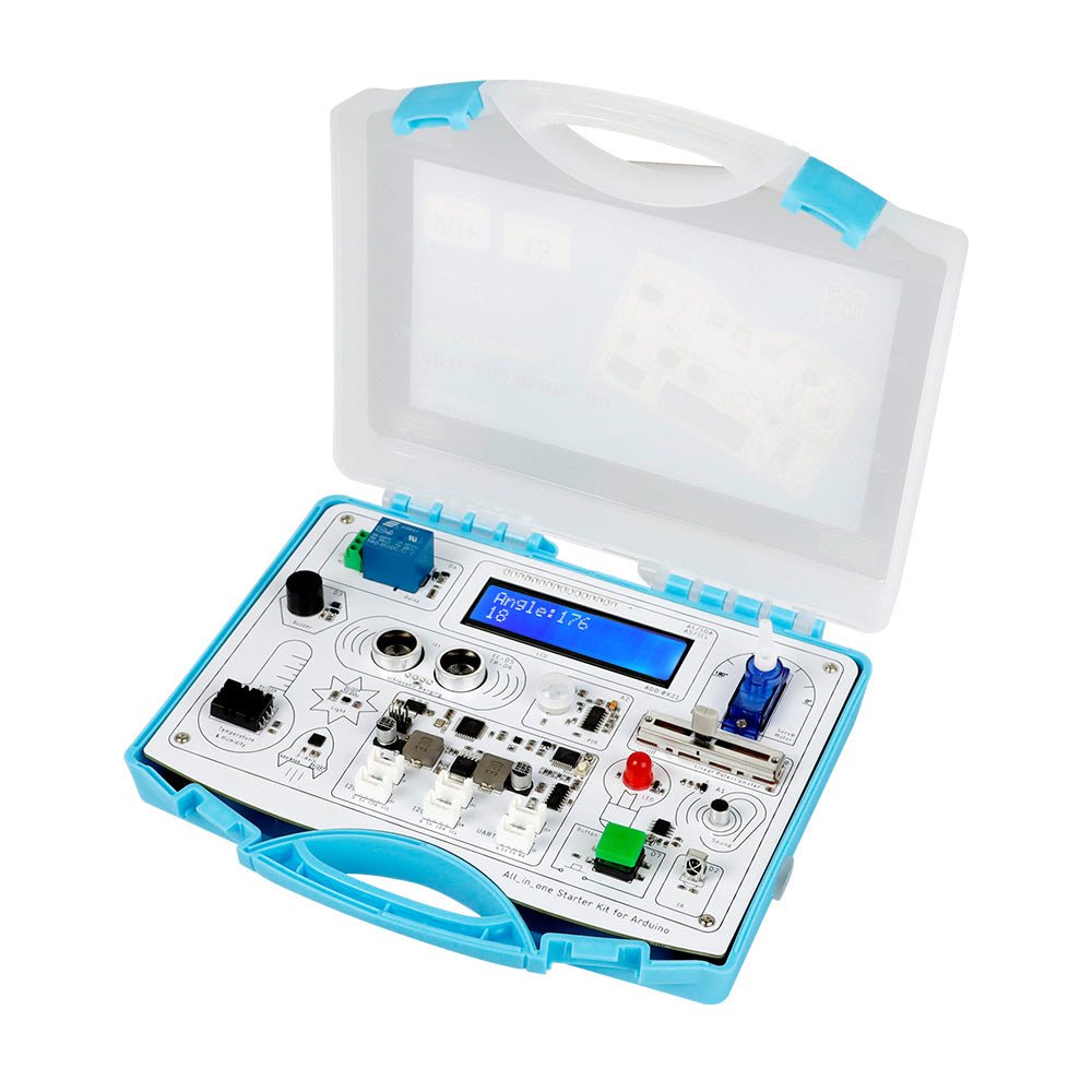 All-in-one Starter Kit for Arduino Common Board Design Kit with 15 Sensors and 21 Lessons
