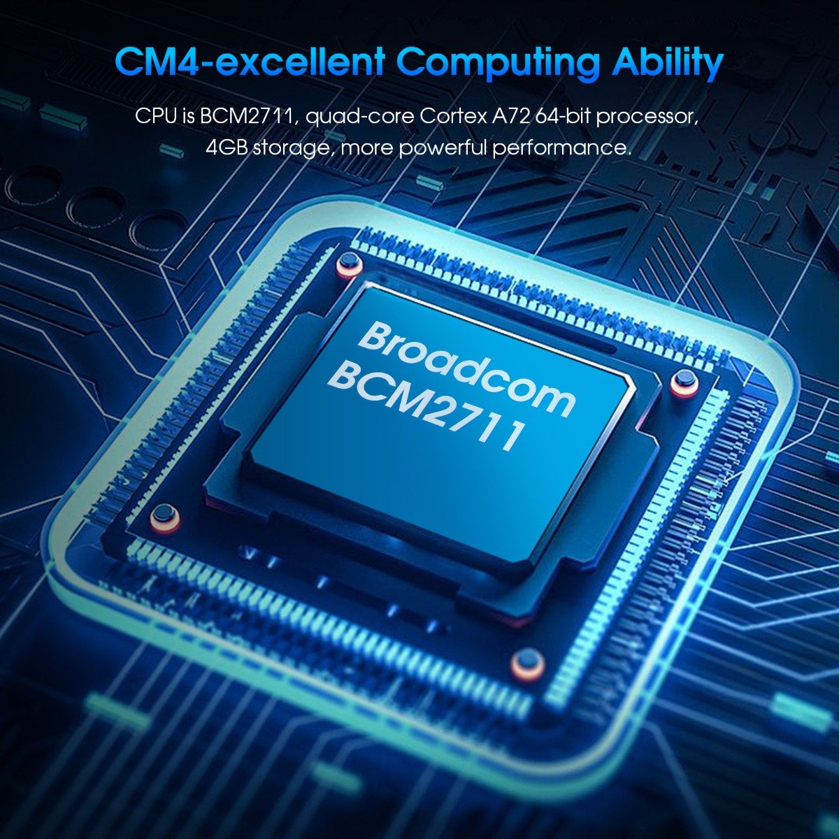 7“ Pi Terminal industrial PC with Powerful CM4 Chip