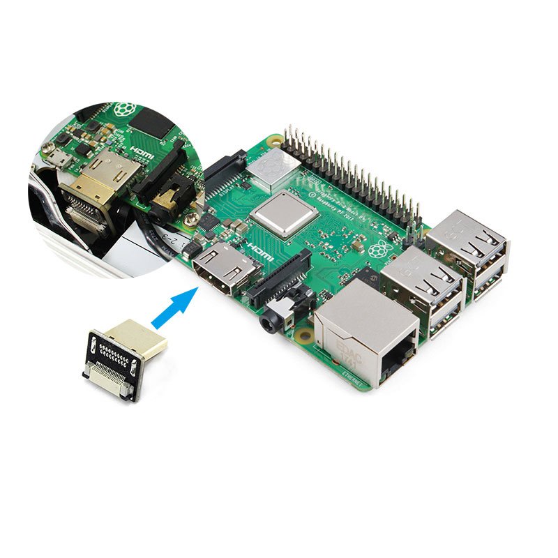 hdmi connector for Raspberry Pi