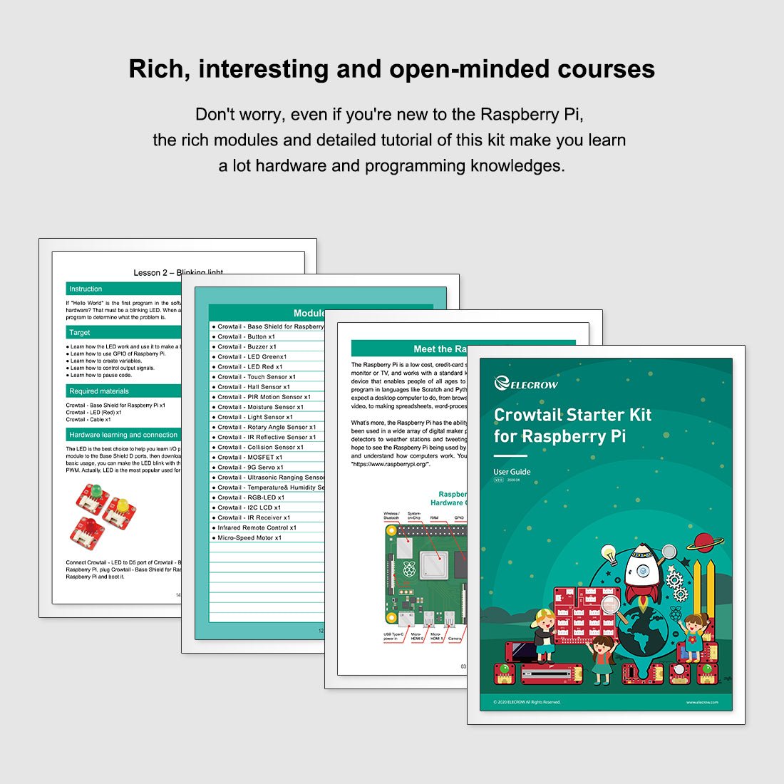rich and interesting courses