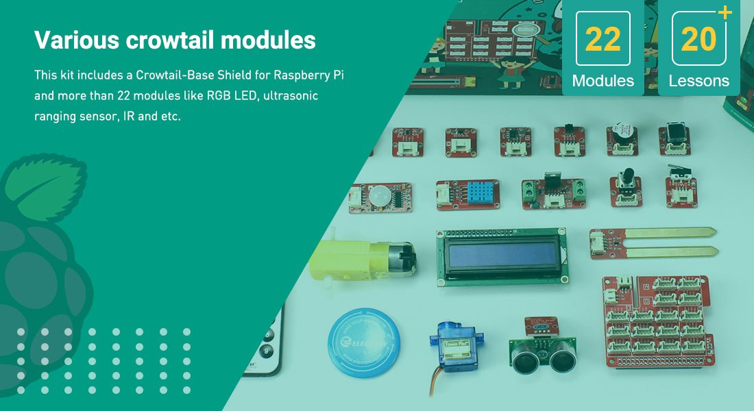 Various crowtail modules