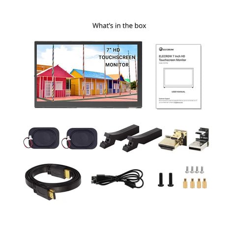 package list of 7 inch monitor