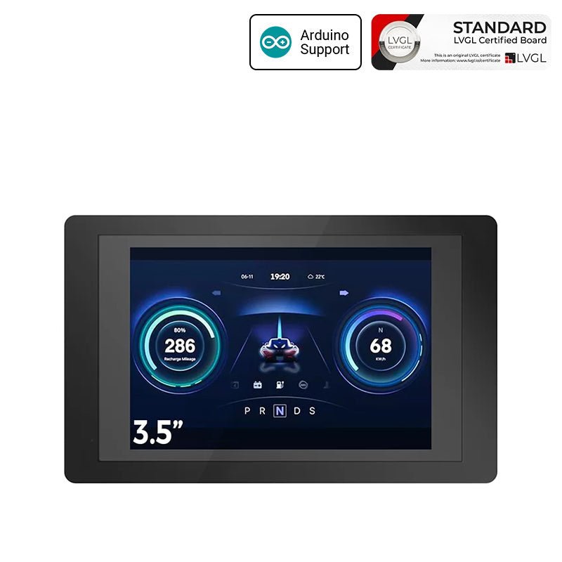 ESP32 Terminal–with ESP32 3.5 inch parallel 480x320 TFT capacitive touch display(RGB by chip ILI9488)