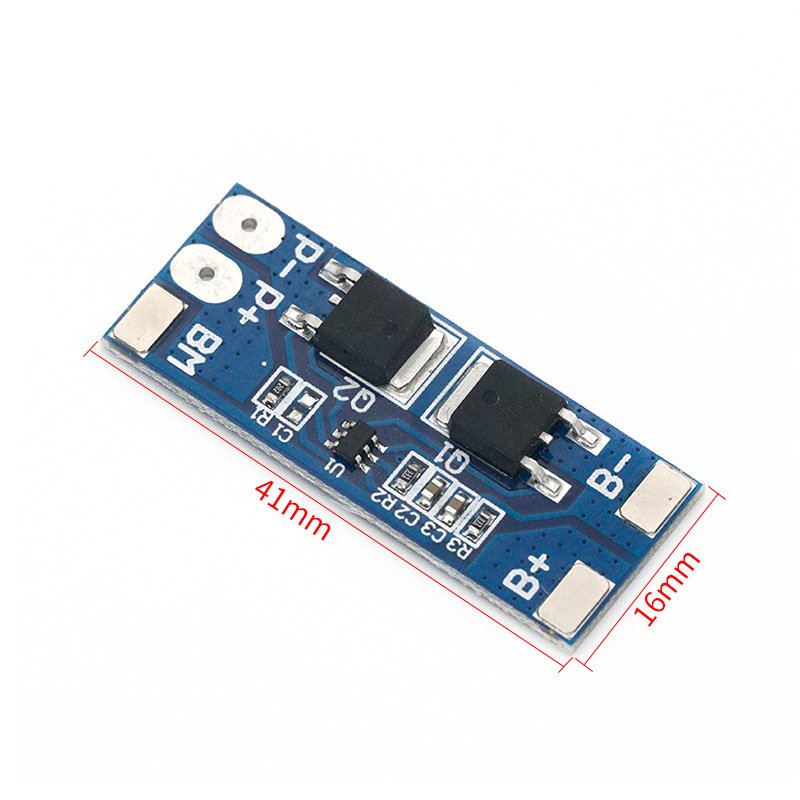 2S 10A 18650 7.4V-8.4V Lithium Battery Protection Board - Image 3