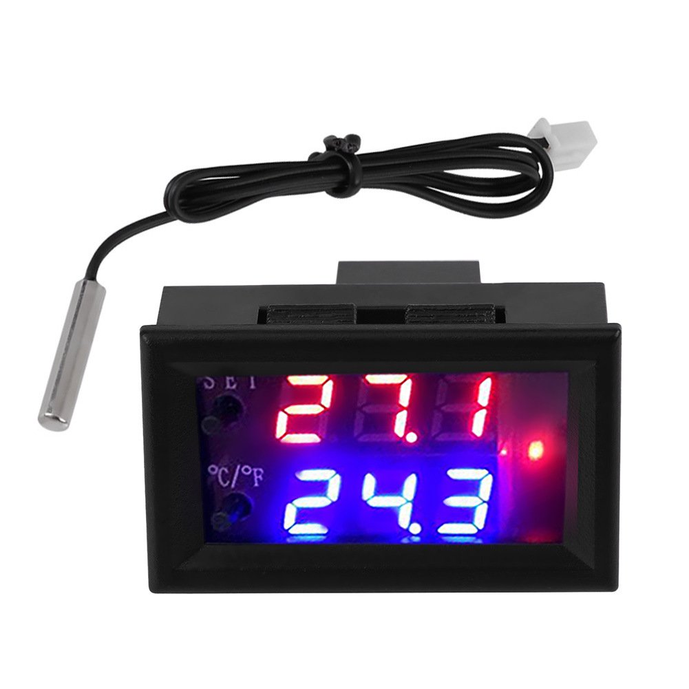 W1209WK DC12V LED Digital Thermostat Tempeature Controller Regulator
