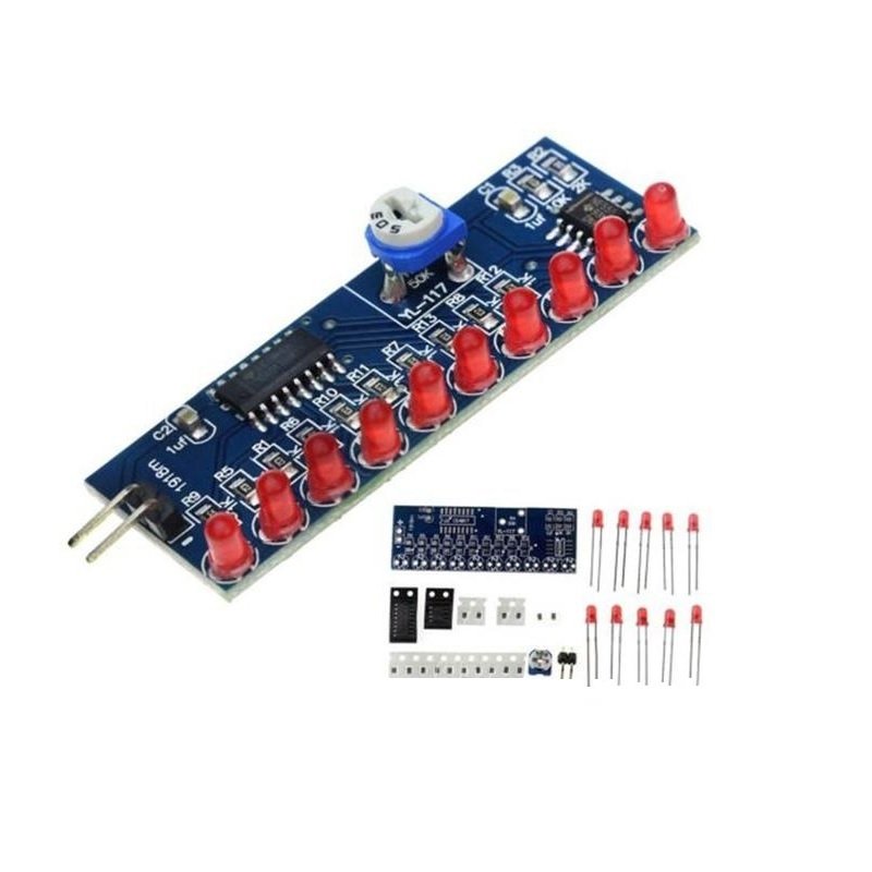 NE555 + CD4017 Water Flowing Light LED Module DIY Kit - Image 3