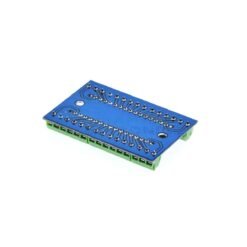 Alternative view of Blue NANO IO Shield V1.0 Simple Expansion Board Finished Board