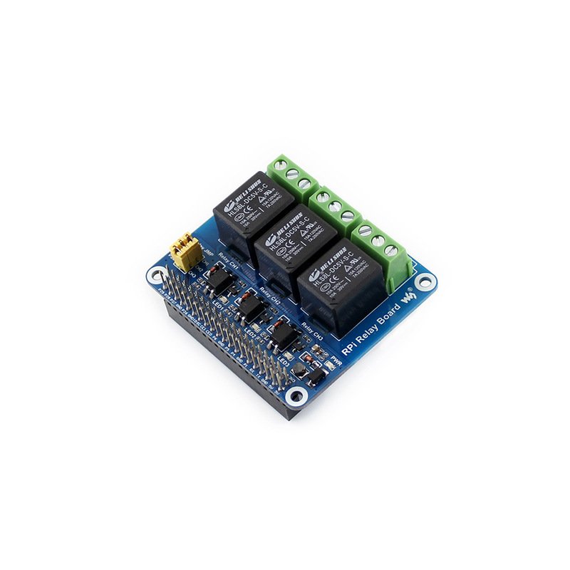 Waveshare 3 Channel Relay HAT Smart Home for Raspberry Pi 3