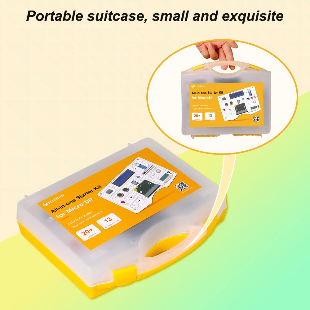 all-in-one starter kit with portable suitcase