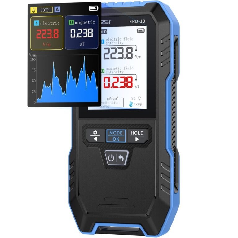 Emp Rdetector FNIRSI® ERD-10 4-IN-1 Electromagnetic Radiation Detector ...