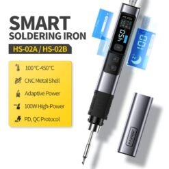 Alternative view of FNIRSI® HS-02 Intelligent Soldering Iron