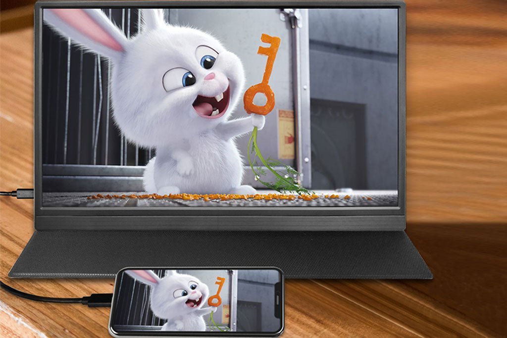 15.6" Portable Monitor Phone Computer Monitor LCD Display USB Type-c HDMI Monitor - Image 2