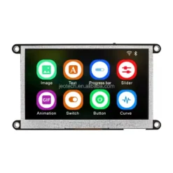 JEO ESP32-S3 4.3-Inch IPS Capacitive Touch Screen LCD Display Module with WiFi & Bluetooth
