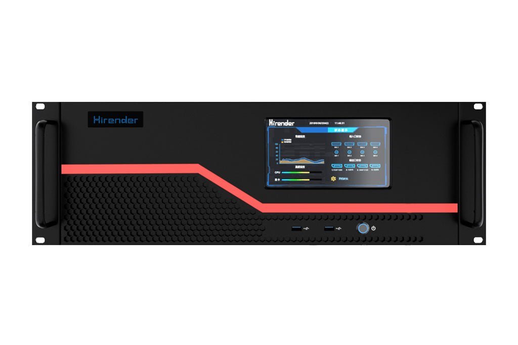 Hirender S3 4UPro 2UPro Media Servers Large Size Screen LED Display Graphics System