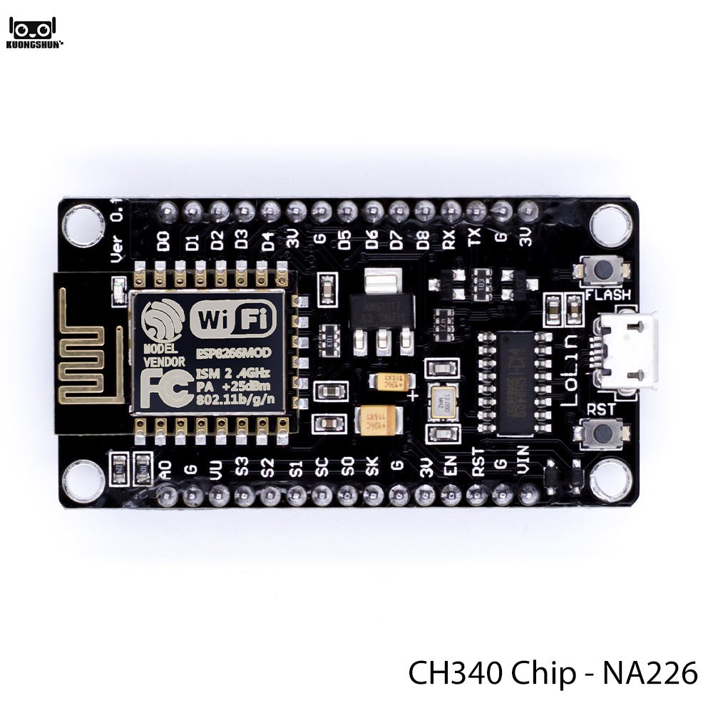 NodeMcu Lua WIFI IOT Development Board Based ESP8266 - Image 8