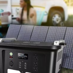Alternative view of Solar Power Station Portable 1800W Power Banks Power Station