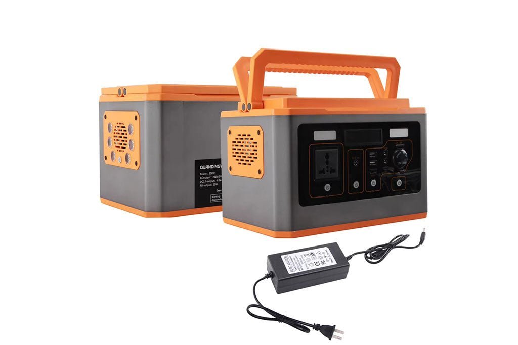 lithium portable pack power banks & power station 500W solar home energy storage power supply outdoor - Image 5