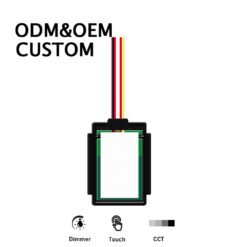 60W 12V Smart IP21 Mirror Sensor Inductive Switch with Single Touch On/Off and Dimming Function for Bathroom Mirrors