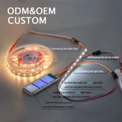 Manke Premium DC12V24V Three-Button Touch Sensor Switch with Anti Fog Brightness Memory Function IP21 Smart for Mirror Lights