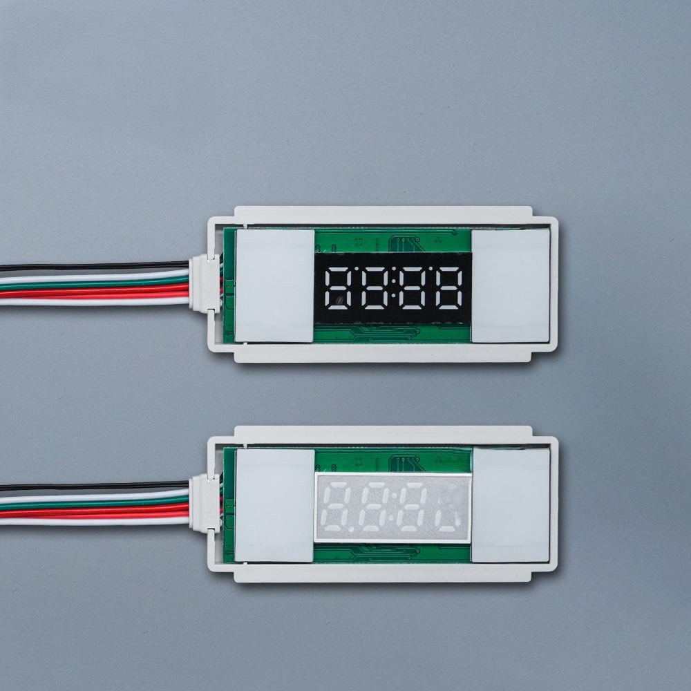 YZKJ-B3-TMOC Manke 12V 60W Smart Dual Button Touch Sensor Dimmer Switch One/Single Color Defogger LED Time Temperature Inductive