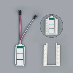 YZKJ-LD-DTOC Three Rada Switch Single Color Version Anti-fog 5A 60W 12V