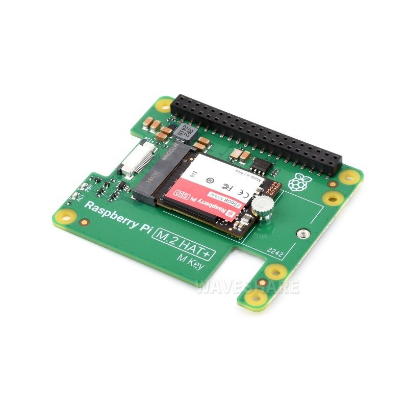 Official Raspberry Pi SSD Kit, Includes 256GB / 512GB High-speed Solid State Drive And Raspberry Pi M.2 HAT+, Complies With PCIe Gen 3 Standard, Suitable For Raspberry Pi 5 - Image 2