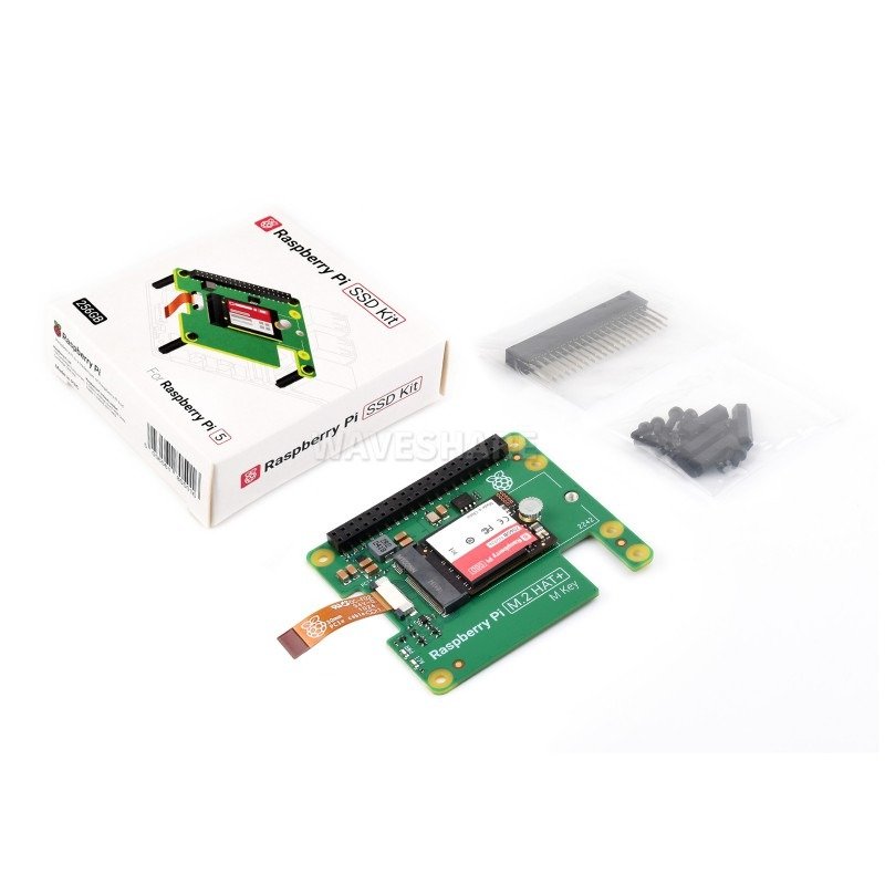 Official Raspberry Pi SSD Kit, Includes 256GB / 512GB High-speed Solid State Drive And Raspberry Pi M.2 HAT+, Complies With PCIe Gen 3 Standard, Suitable For Raspberry Pi 5 - Image 5