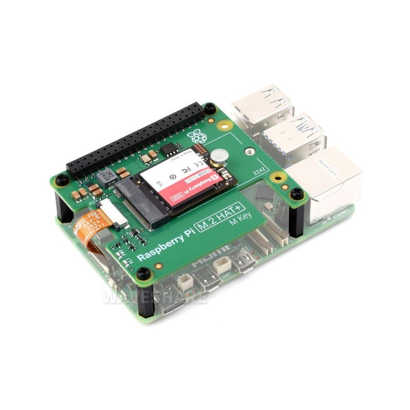 Official Raspberry Pi SSD Kit, Includes 256GB / 512GB High-speed Solid State Drive And Raspberry Pi M.2 HAT+, Complies With PCIe Gen 3 Standard, Suitable For Raspberry Pi 5 - Image 4
