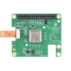 Official Raspberry Pi AI HAT+, Build-in Hailo-8 AI Accelerator To Quickly Build A Wide Range Of AI-powered Applications, Options for 13 TOPS / 26 TOPS