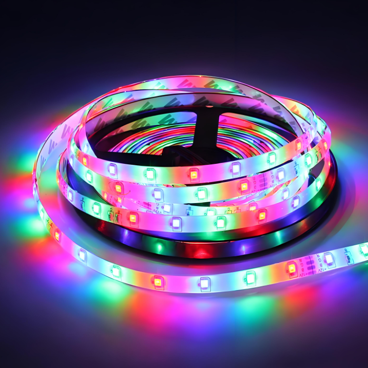 2835LED Light Strip 12/24V 60LEDs 3000K 4000K 6000K RA80 IP20 SANHUA Dual Color Interior Decor Lighting RGB - Image 3