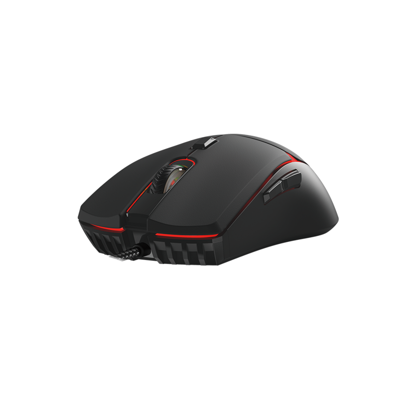 FANTECH CRYPTO (Black) VX7 2.4 Wired Ergonomic Mouse for PC Computer Case Desktop Gaming Mouse - Image 2