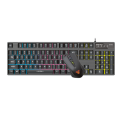 Fantech KX302 Cheap Gaming Bundle Membrane Keyboard Mouse Combos