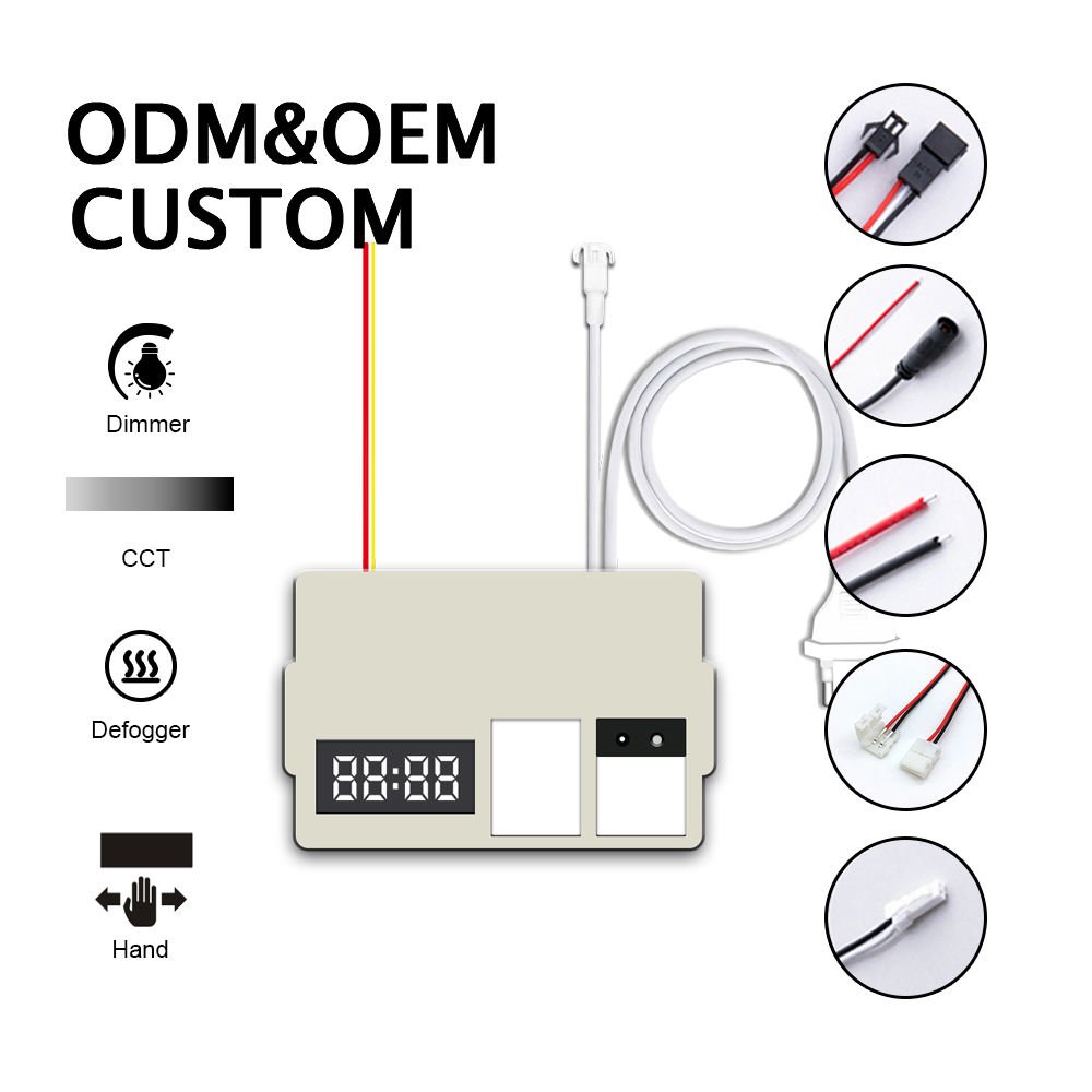 Hand Scan Double Touch Switch Single Color Time Display 2A 24W - Image 2