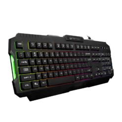 Alternative view of Fantech Cheap Gaming Keyboard K511 Rainbow Backlight Laser Printing Keycaps With 19 Anti Ghost Keys