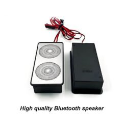 Horn-metal-mini Bluetooth Earphone Two Double Switch with Speaker